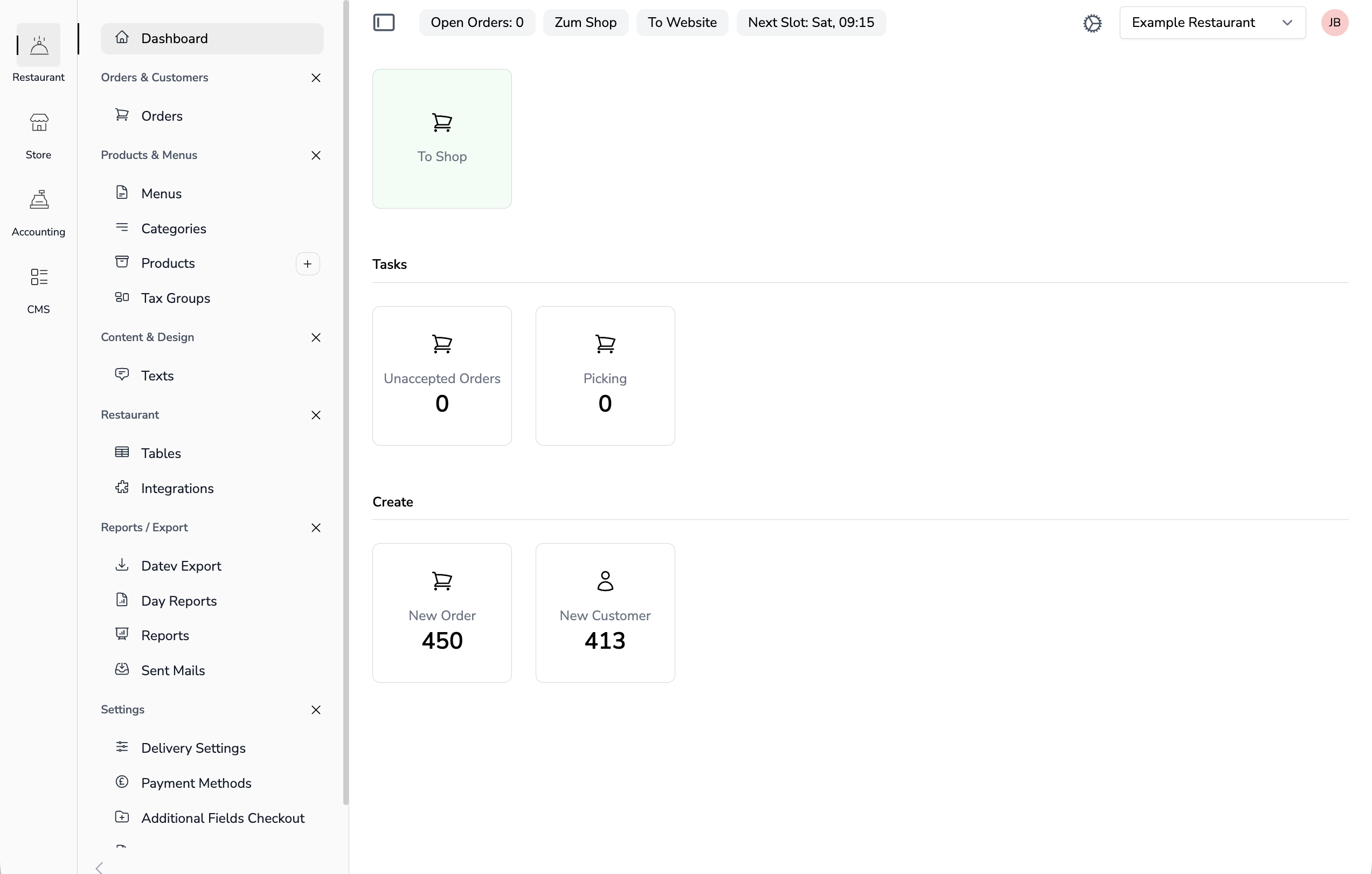 Noerd Example App
